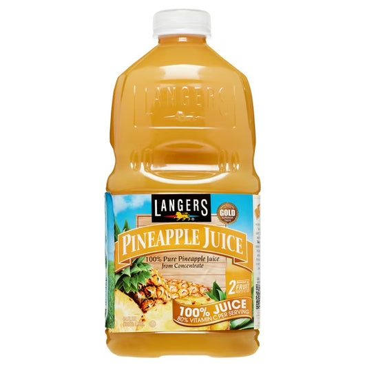 Langers Pineapple Juice, 64 oz