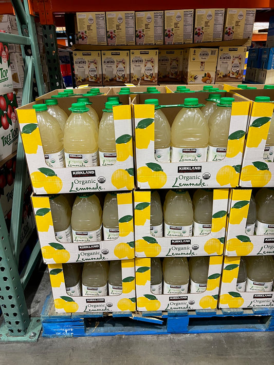 Kirkland Signature Organic Lemonade 2ct, 96 oz