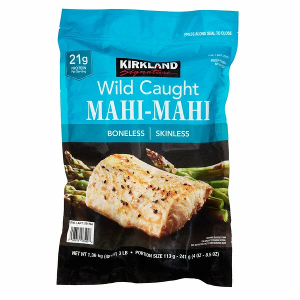 Kirkland Signature Wild Mahi-Mahi, Indiv. Wrapped, 3 lb