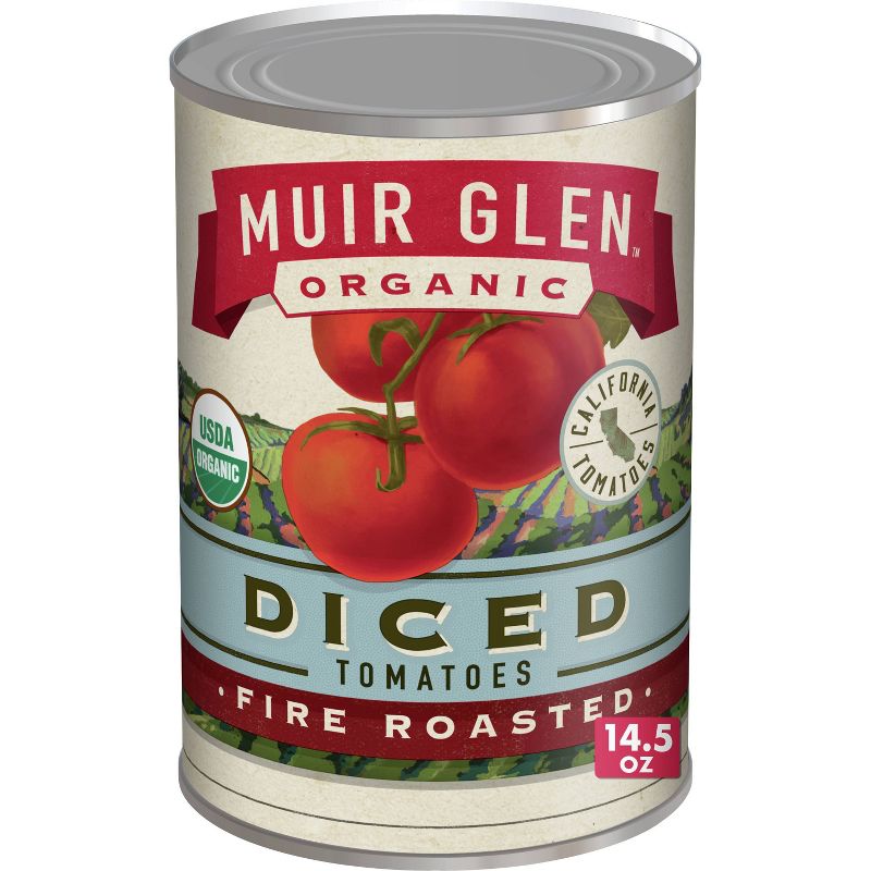 Muir Glen Organic Fire Roasted Diced Tomatoes - 14.5oz