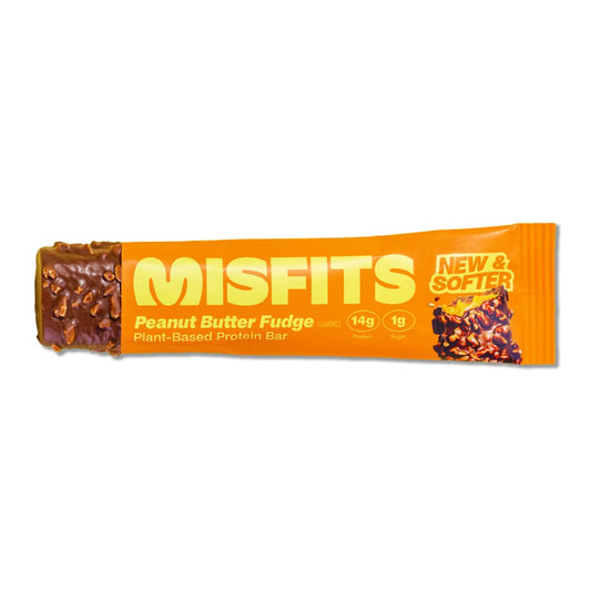 Misfits Peanut Butter Fudge Protein Bar