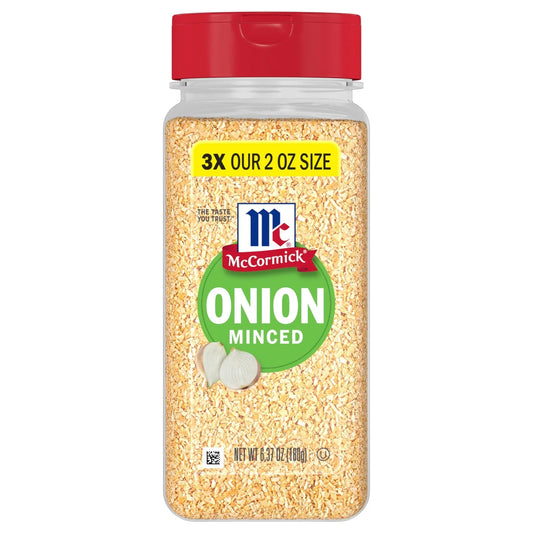 McCormick Kosher Minced Onions, 6.37 oz Bottle