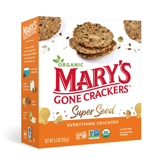 Mary's Gone Crackers® Organic Super Seed Everything Crackers, 5.5 oz