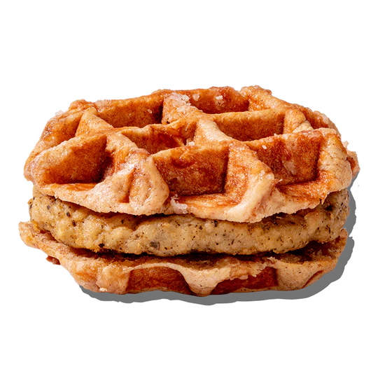 Mason Dixie, Apple Liege Waffle Sandwich with Chicken Sausage, 2 count