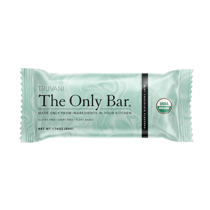 Truvani The Only Bar Mint Chocolate, 1 Count