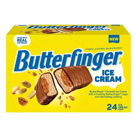 Butterfinger Ice Cream Bar 24 Count