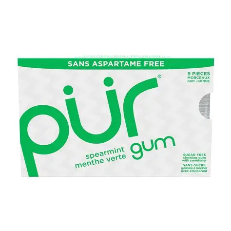 Pur Gum Spearmint, 9 Count