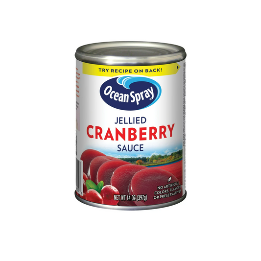 Ocean Spray Jellied Cranberry Sauce, 14 oz