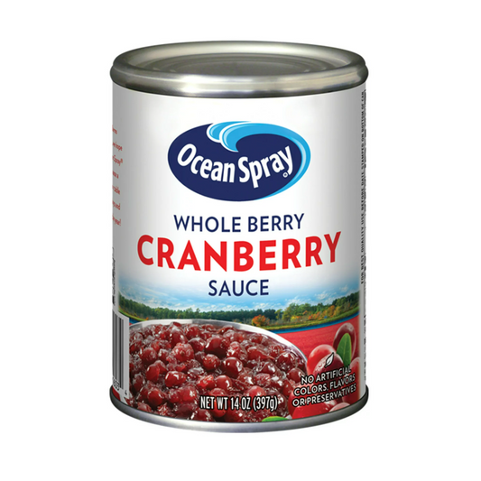 Ocean Spray Whole Berry Cranberry Sauce, 14 oz