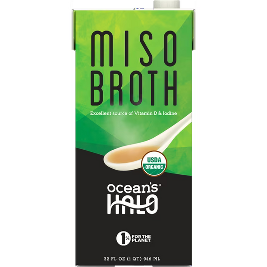 Ocean's Halo Broth Miso, 32 oz