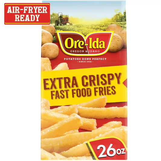 Ore-Ida Frozen Extra Crispy Fast Food Fries, 26 oz