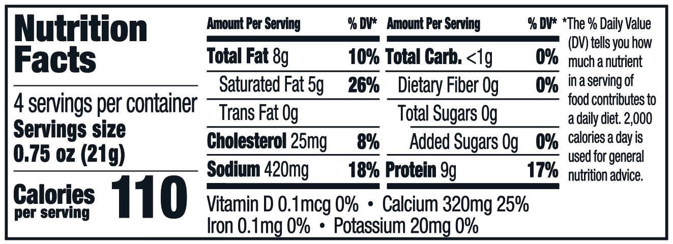 Joy Full Bakery Original Parmesan Crisps 3oz