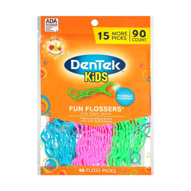 DenTek Kids Fun Flossers | 90ct