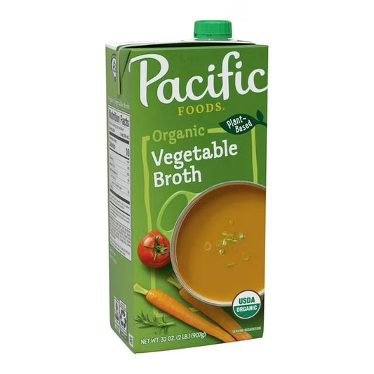 Pacific Foods Organic Vegetable Broth, 32 oz