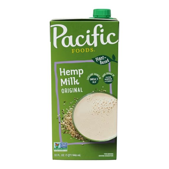 Pacific Foods Original Hemp Milk, 32 oz