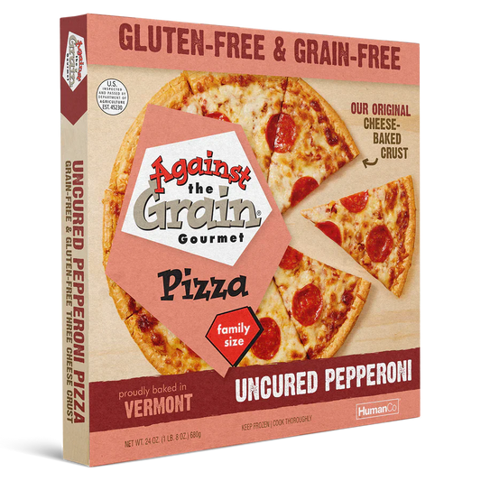 Against the Grain Frozen Pizza Pepperoni, 24 oz