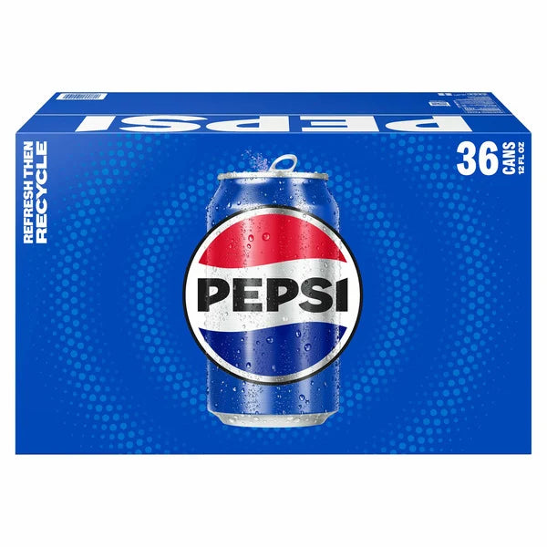 Pepsi 36 ct, 12 oz