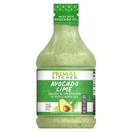 Primal Kitchen Avocado Lime Dressing, 31 Ounce