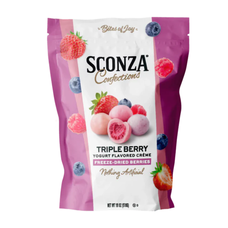 Sconza Freeze Dried Berry Mix, 18oz