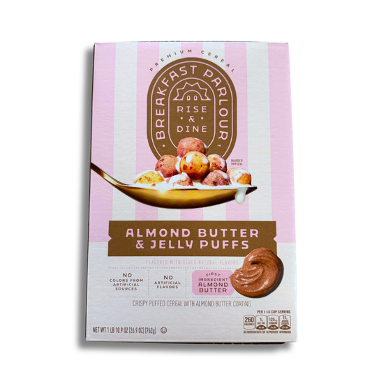 Breakfast Parlour Almond Butter & Jelly Cereal, 26.9 oz