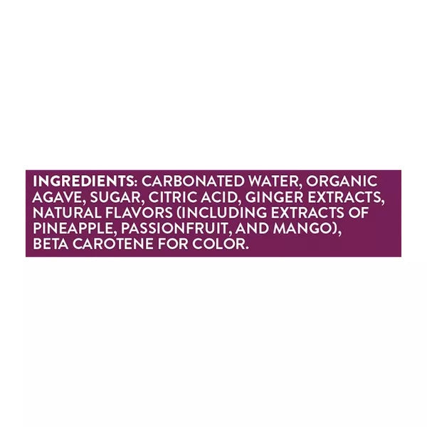 Q Tonic Beer Ginger Tropical, 4pk, 6.76 oz