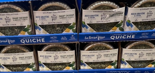 La Tera Fina Gourmet Collection Quiche 2 ct, 23 oz