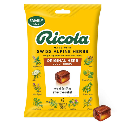 Ricola Original Herb Cough Drops 45 Count