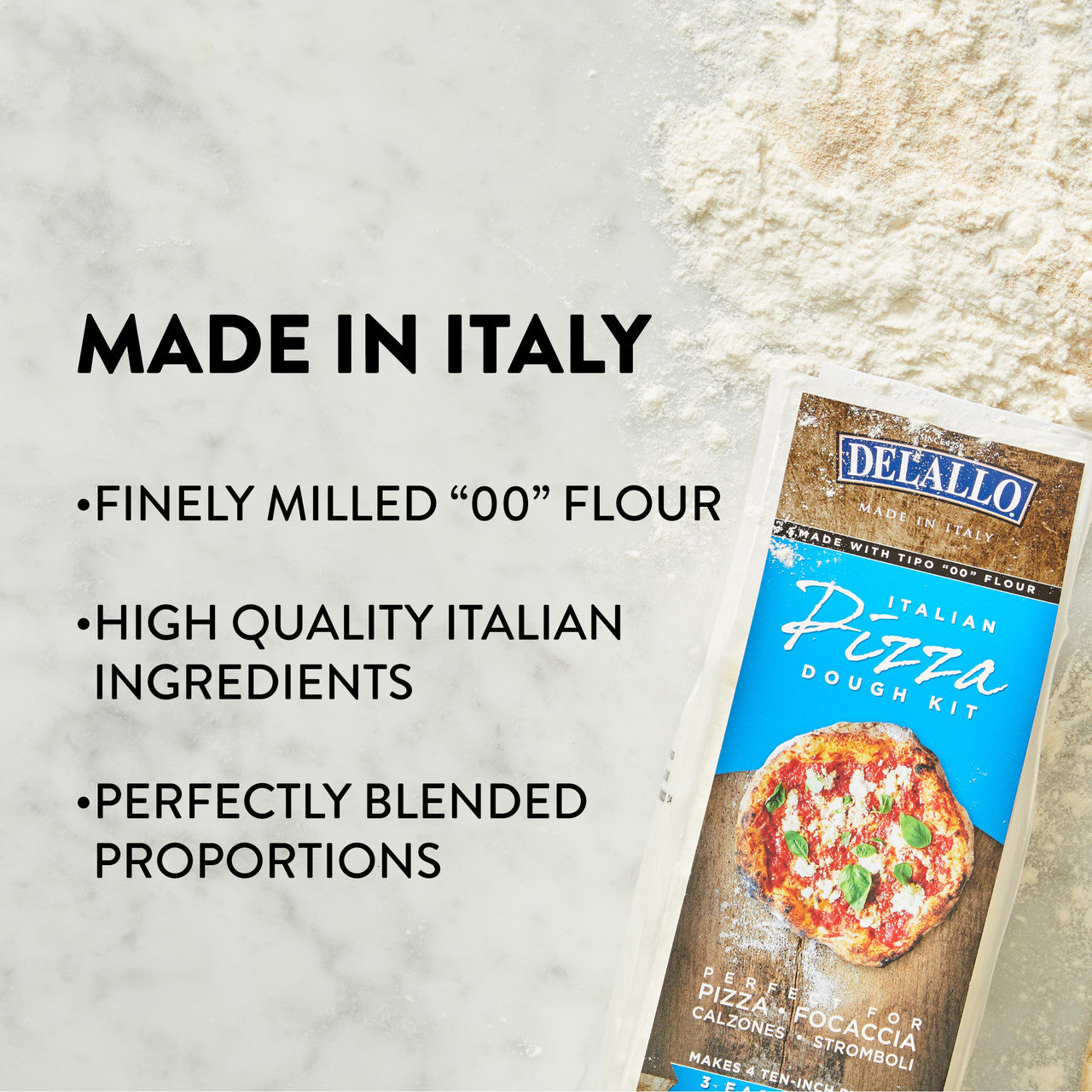 DeLallo Pizza Dough Kit