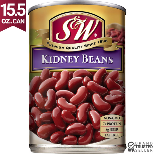 S&W Dark Red Kidney Beans, 15.5 oz