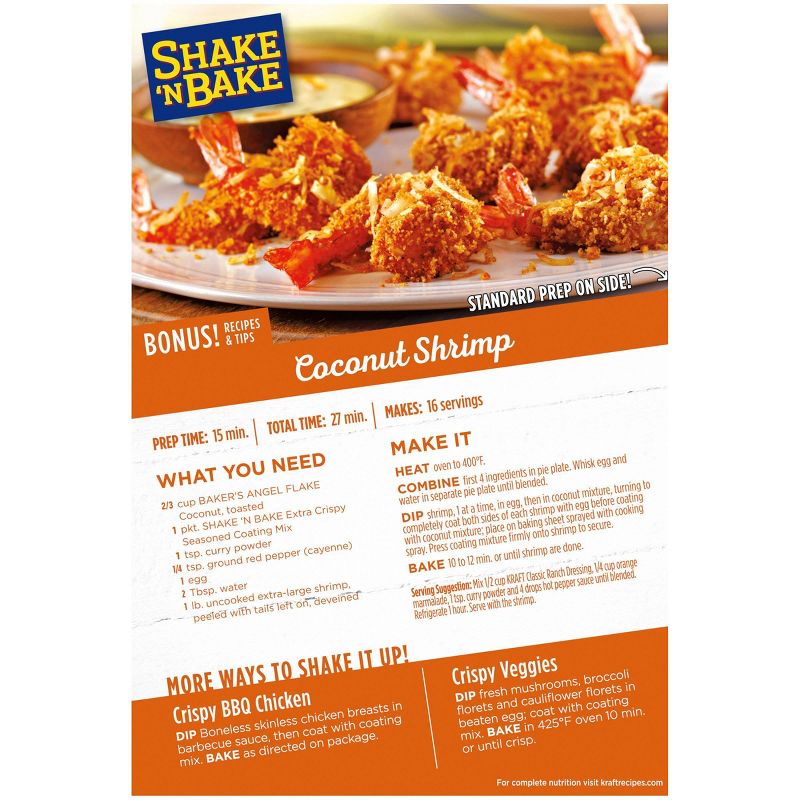 Shake 'N Bake Extra Crispy Seasoned Mix -5oz