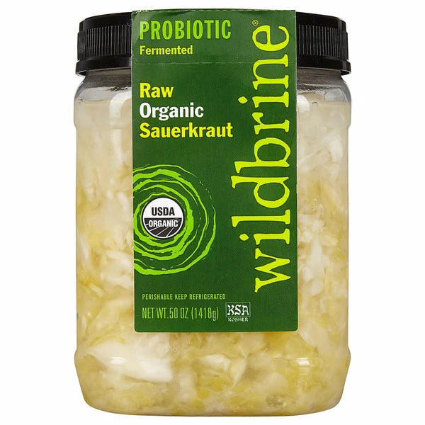 Wildbrine Raw Organic Sauerkraut, 50 oz