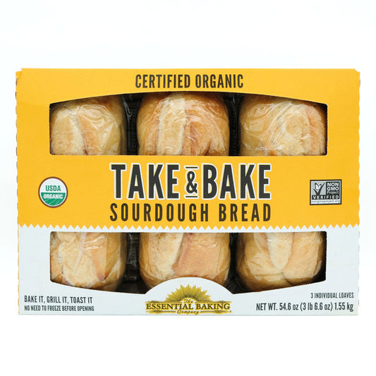 Essential Baking Co. Organic Sourdough Bread, 18.2 oz, 3-count