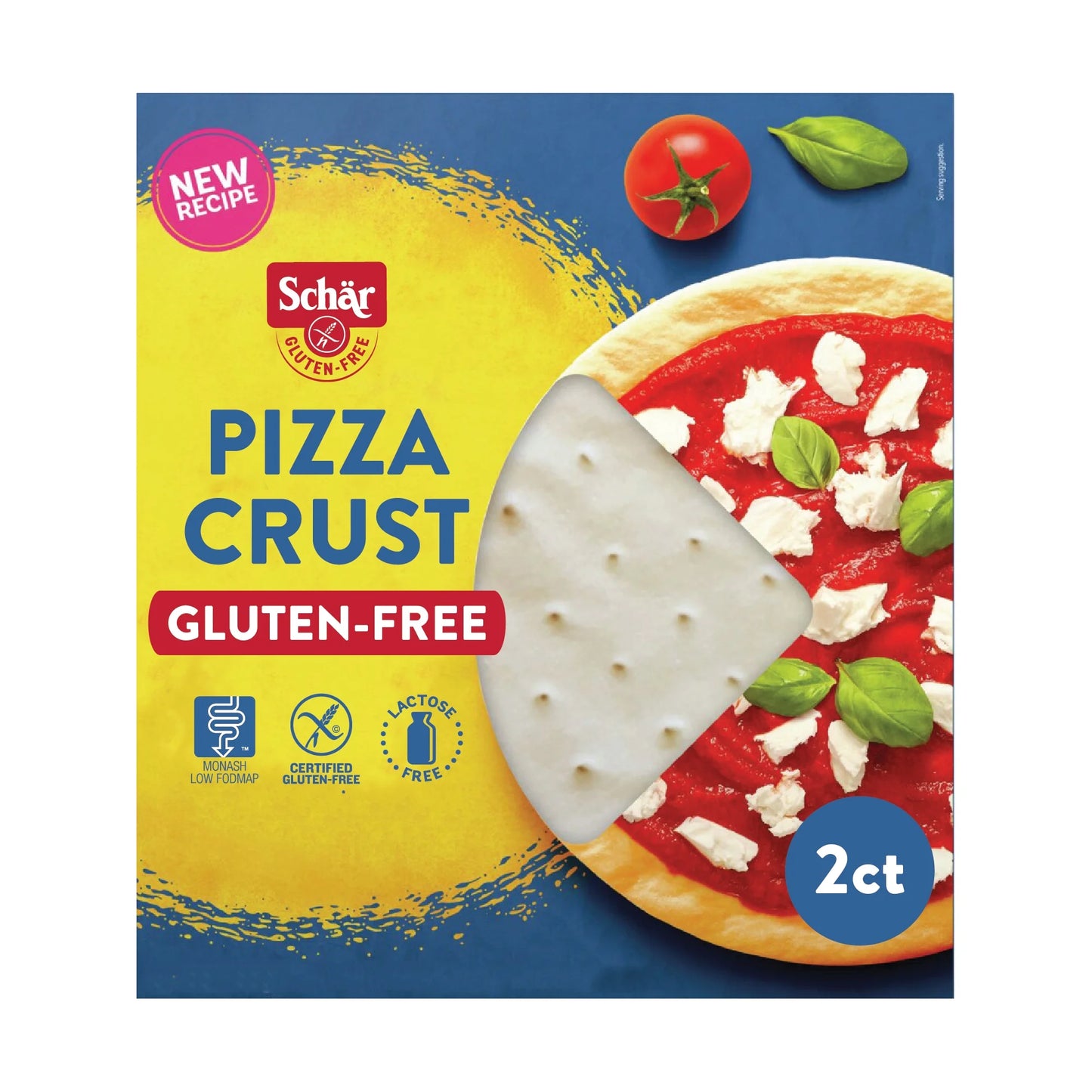 Schar Gluten Free Pizza Crust, Sourdough Italian Pizza Crust, 10.6 oz, 2 Count