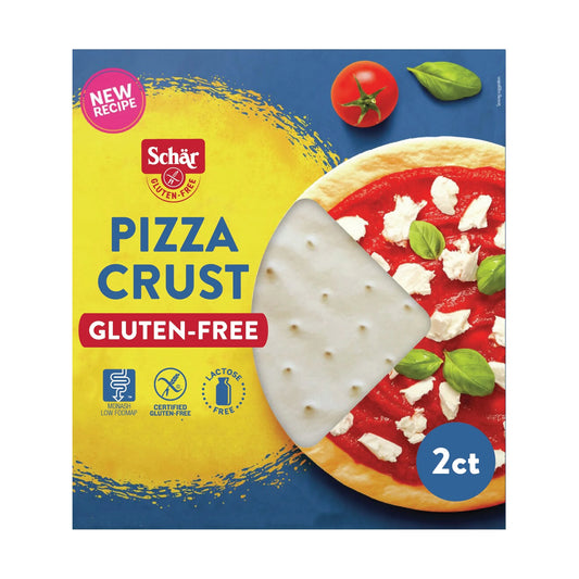 Schar Gluten Free Pizza Crust, Sourdough Italian Pizza Crust, 10.6 oz, 2 Count
