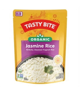 Tasty Bite Organic Jasmine Rice Bag, 8.8 oz