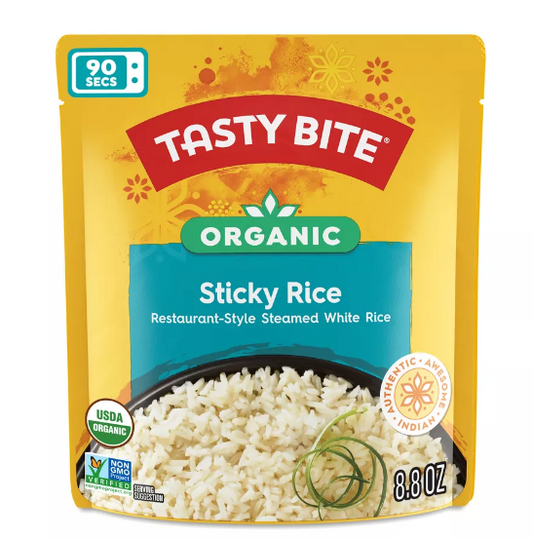 Tasty Bite Organic Sticky Rice, 8.8 oz