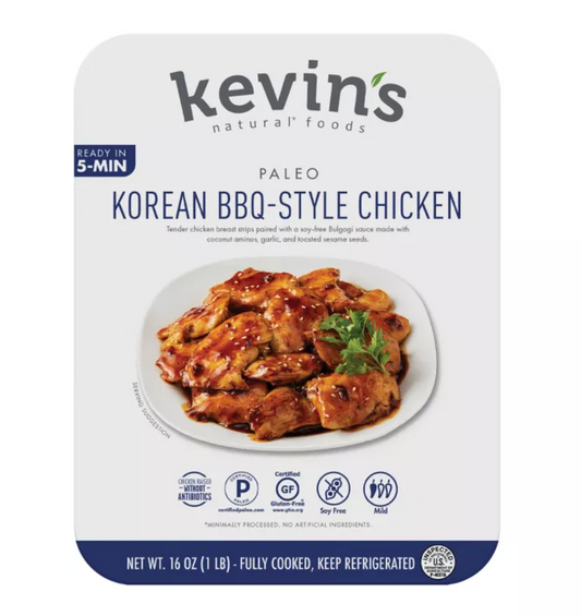 Kevin's Natural Foods Korean BBQ-Style Chicken, 9.5 oz