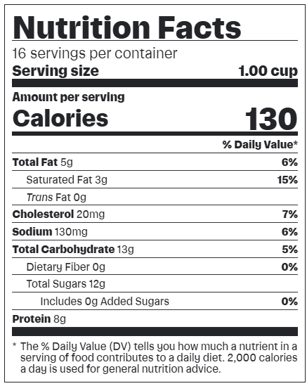 Kirkland Signature 2% Reduced Fat Milk, 1 gal, 2 count