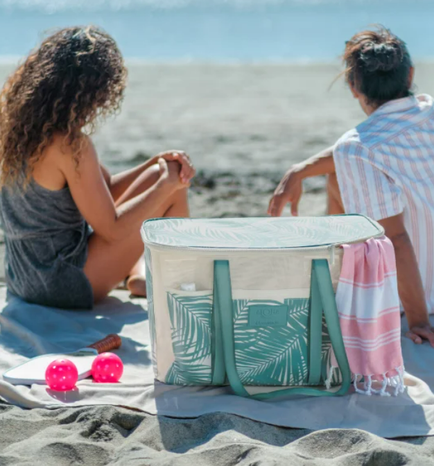 Aloha + CleverMade Collapsible Beach Tote (multiple colors)
