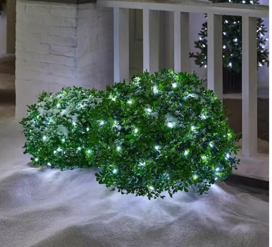 Home Accents Holiday 150 Count Cool White Mini LED Net Lights