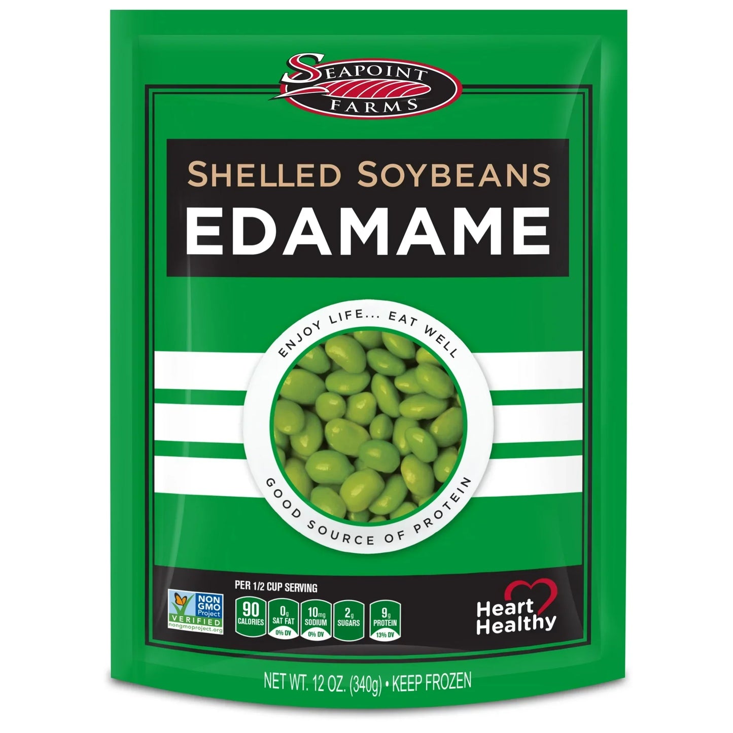 Seapoint Farms Edamame Shelled Soybeans, 12 oz