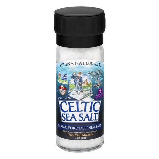Selina Naturally Light Grey Celtic Sea Salt, 8 oz