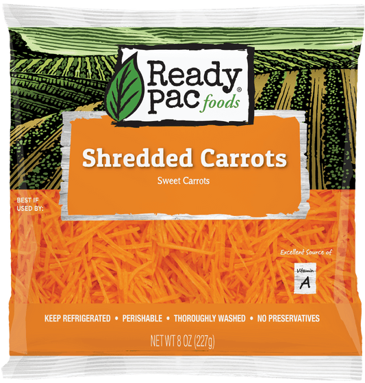 Ready Pac Bistro Shredded Sweet, Carrots Bag, 8 oz