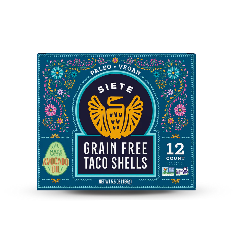 Siete - Taco Shells - 12 Taco Shells