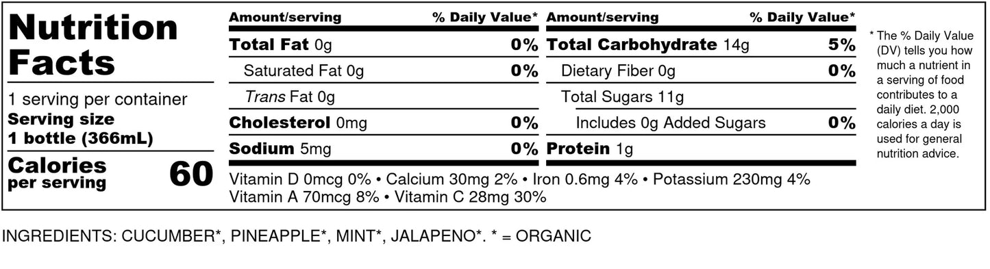 Cross Roots Soledad Spice Juice, 12.4 oz