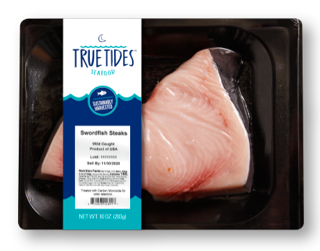 True Tides Swordfish Steaks, 10 oz