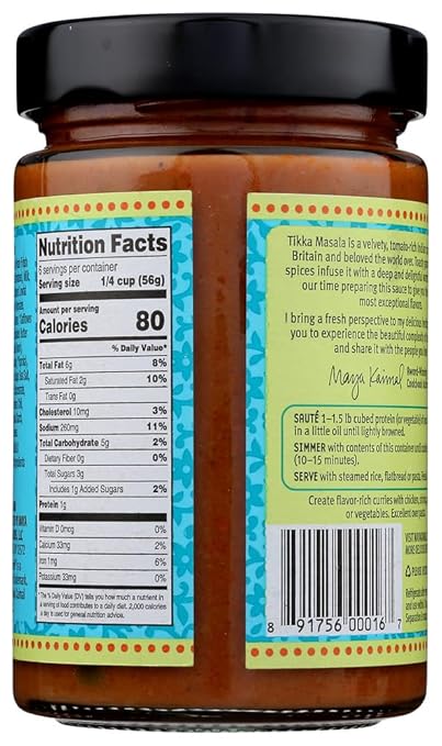 Maya Kaimal Tikka Masala, 16.75 oz, 2 Count