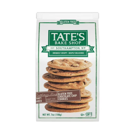 Tate's Bake Shop Gluten Free Chocolate Chip Cookies, 7 oz