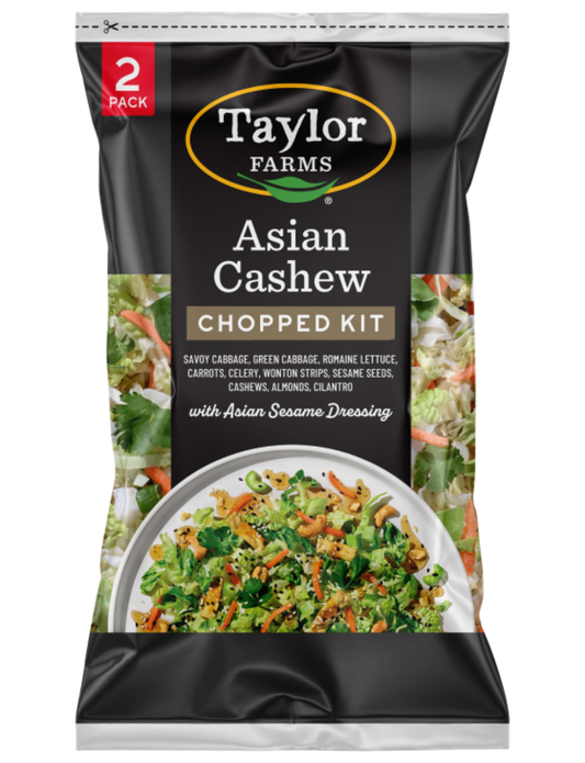 Taylor Farms Asian Cashew Chopped Salad Kit, 12.7 oz, 2 ct