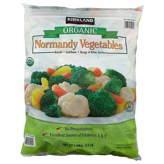 Kirkland Signature Organic Normandy Vegetables, 5.5 lb